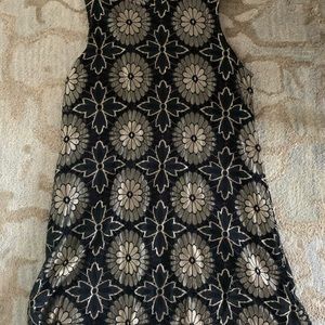 NWOT Gold & Black dress